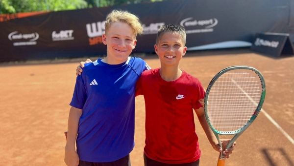 Mykyta Kirikov i Miłosz Woźniak lecą na Halle Open 2025